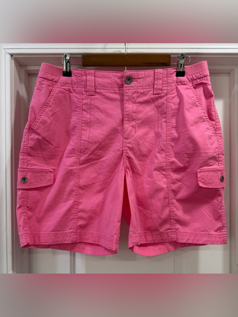 Style & Co. Comfort Waist Mid-Rise Cargo Shorts 🆕🆕🆕Size 14